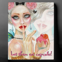 Marie Antoinette Cupcake Koningin plaques