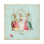 Marie Antoinette Ladies in het Wachten Stretched Canvas Prints