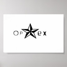 Marque de patinage d'Opex Posters