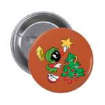 Marvin l'étoile de mise martienne sur l'arbre badges publicitaires