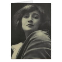Mary Fuller 1915 cartes vintages de portrait