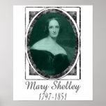 Mary Shelley Afdruk