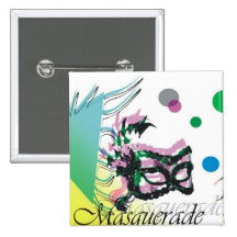 Maskerade Speld Button
