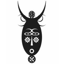 Masque africain t-shirt