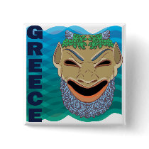 MASQUE grec de théâtre