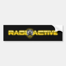 Masque V2 radioactif Autocollants Pour Voiture