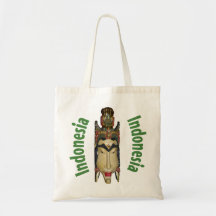 Masque vintage Indonésie Sacs En Toile