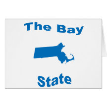 Massachusetts: De staat van de Baai Kaart