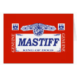 Mastiff Carte De Vœux