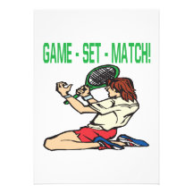 Match réglé de jeu bristol personnalisé