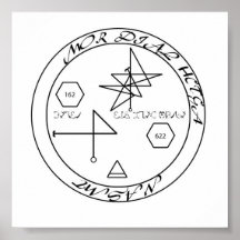 Materieel Succes Enochian Sigil Posters