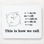 Maths ! C'est comment nous roulons Tapis De Souris