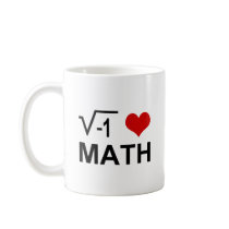 Maths I <3 Mugs À Café