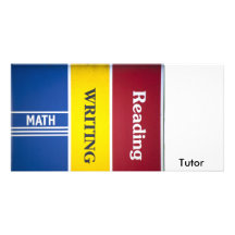 Maths lecture/écriture, tuteur carte avec photo