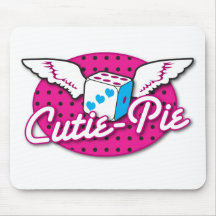 Matrices mignonnes de rockabilly de Cutie-Tarte av Tapis De Souris