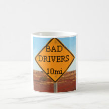 mauvais conducteurs tasse