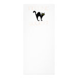 Mauvaise chance de chat noir invitations personnalisées
