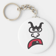 Mauvaise humeur porte-clef