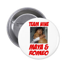 Maya et bouton de Romeo Badges Avec Agrafe