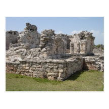 Mayan Ruïnes, Tulum, Mexico Wenskaart