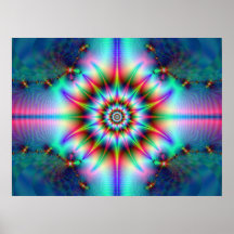 MC2 Fractal Druk Poster