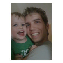 Me en Mijn Papa Visitekaart Sjablonen