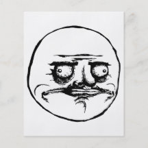 Me het Gezicht Meme van de Woede Gusta Folder Ontwerp