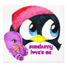 Me van de liefde van Somebunny fotodruk