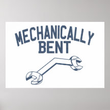 Mechanisch Gebogen Poster