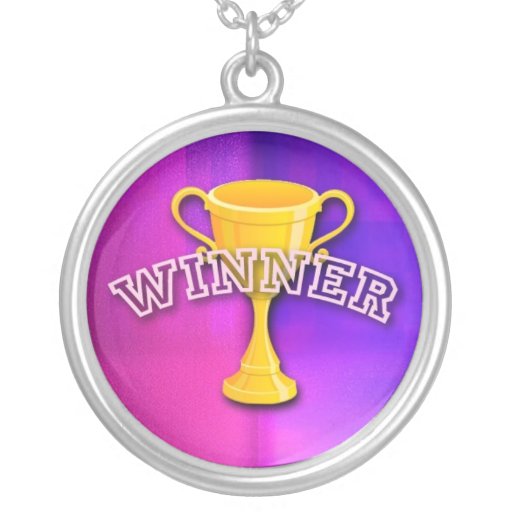 Médaille de gagnant colliers
