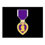 Médaille noire de Purple Heart Carte Postale