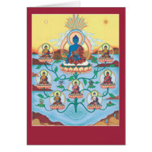 Médecine Buddhas de la CARTE 8 avec l'explication 