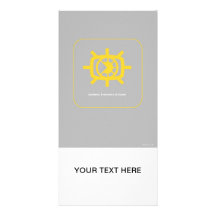 Médias sociaux graphiques cartes de vœux avec photo