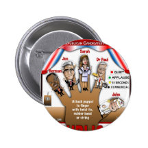 Meer Handpoppen GOP Speld Button