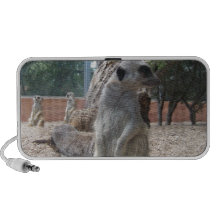 Meerkats merveilleux haut-parleur notebook