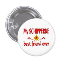 Meilleur ami de Schipperke Badge Avec Épingle