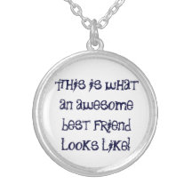 Meilleur ami impressionnant pendentif