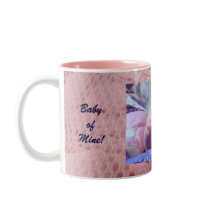 Meilleur de maman et de papa ! rose de pieds de bé