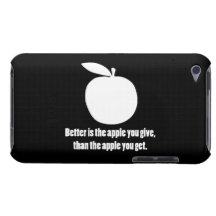 Meilleur est Apple que vous donnez Coque iPod Touch Case-Mate