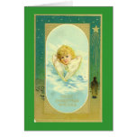 Meilleur Noël souhaite l'ange Carte