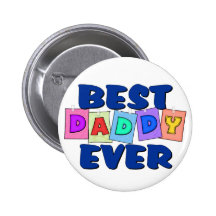 Meilleur papa mignon JAMAIS Badges Avec Agrafe