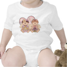 Meilleurs amis câlins de bébés de Lil infantiles Bodies Pour Bébé