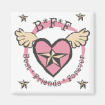 Meilleurs amis de B*F*F pour toujours Magnets Pour Réfrigérateur