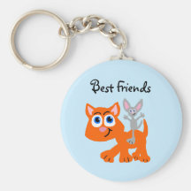 Meilleurs amis Keychain Porte-clefs