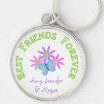 Meilleurs amis personnalisés pour toujours Keychai Porte-clefs