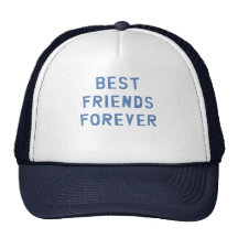 Meilleurs amis pour toujours casquettes de camionneur