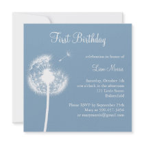 Meilleurs voeux ! (bleu) invitation