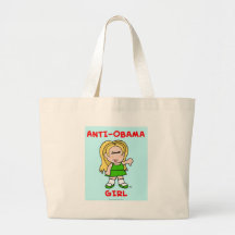 Meisje anti-Obama Tas