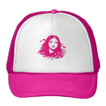 Meisje in Vector Mesh Petten