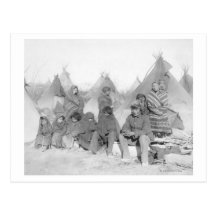 Membres survivants de la bande du grand pied carte postale